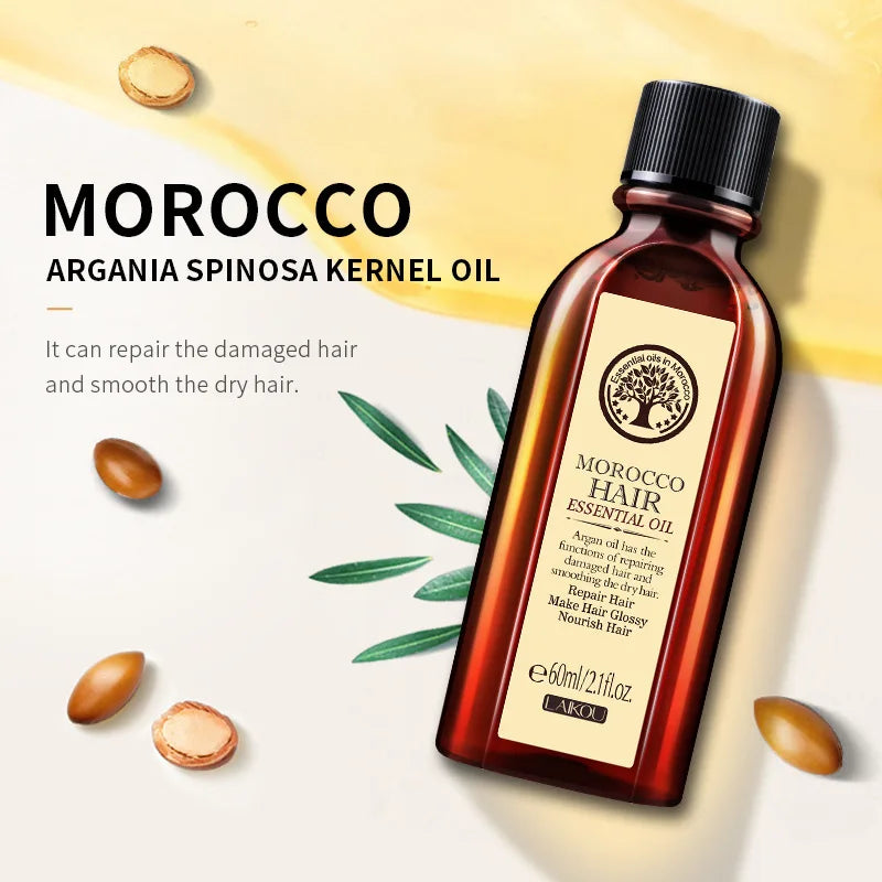 Pure Moroccan Argan Oil – Hair Care, 30/40/60ml