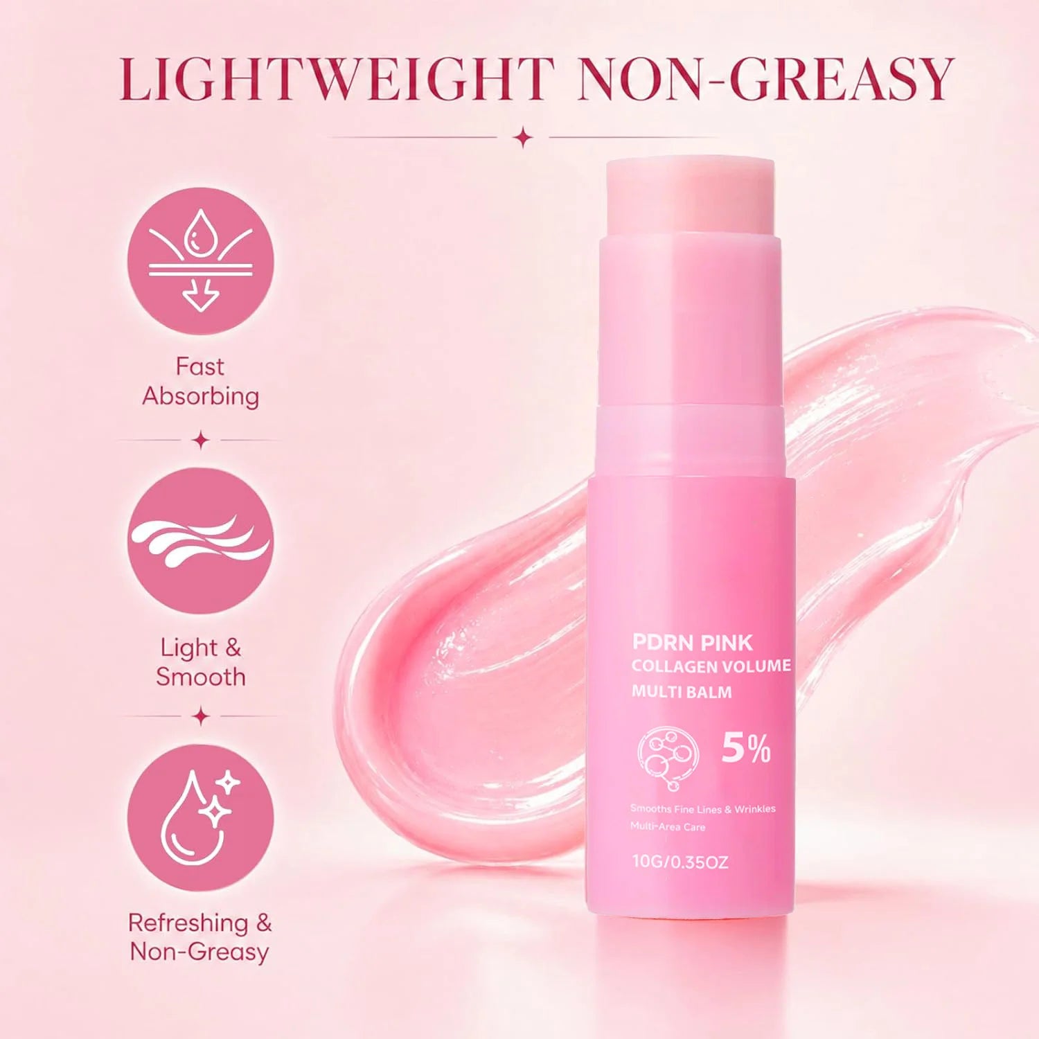 Collagen Hydrating Balm Stick – Face, Neck & Lip Care