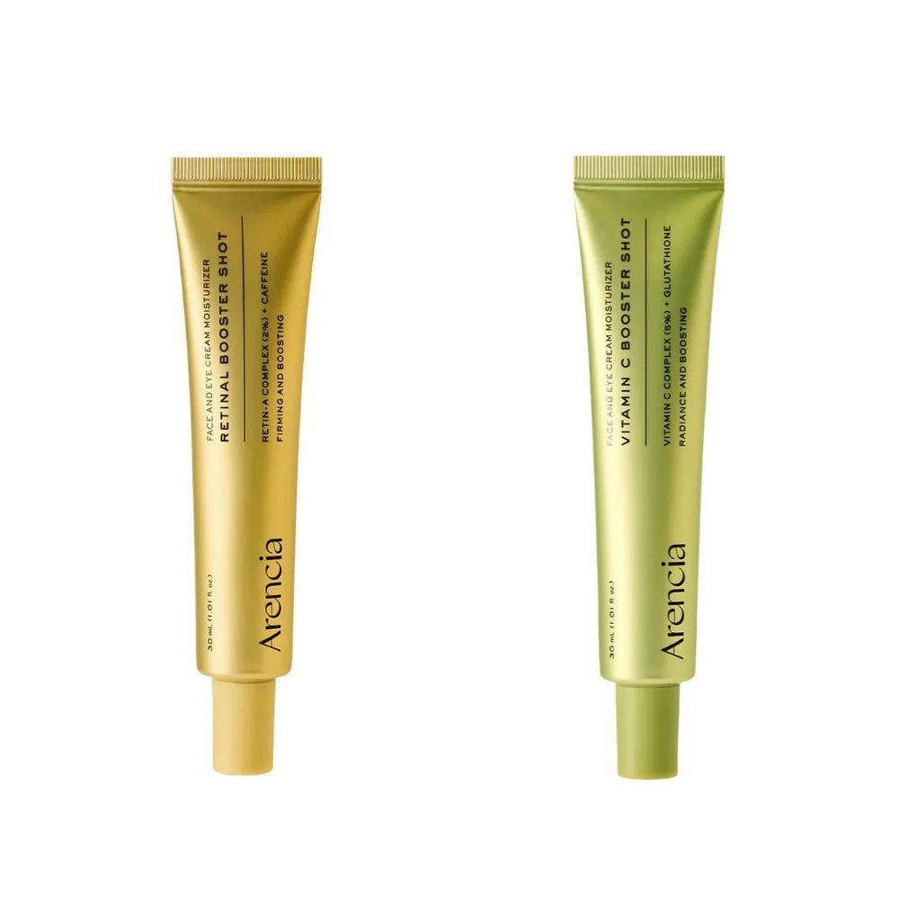 Arencia Retinol & Vitamin C Eye Cream Duo – Day/Night