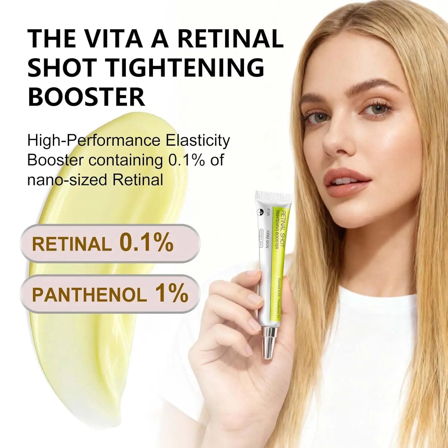 Retinol Firming Face Serum – Anti-Wrinkle, Dark Circles
