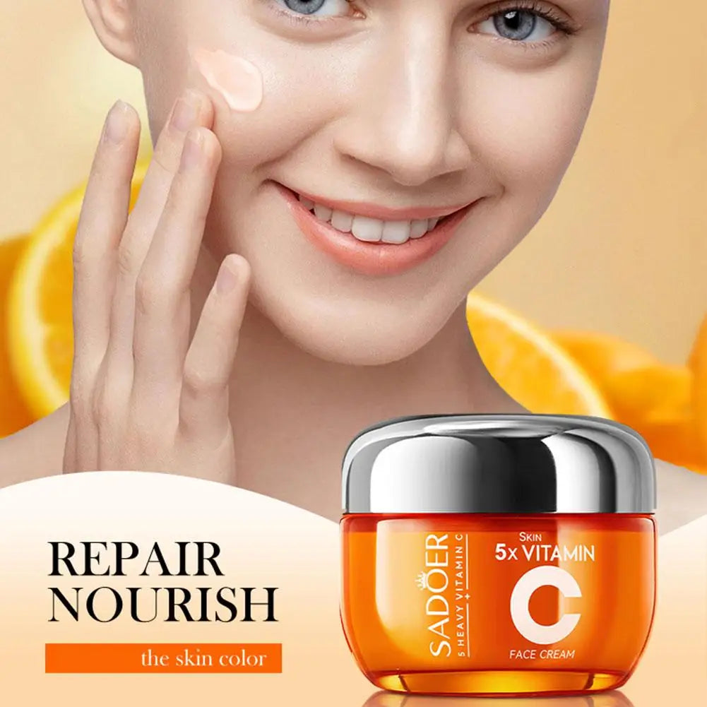 Vitamin C Brightening Serum & Cream Set – Korean Skincare
