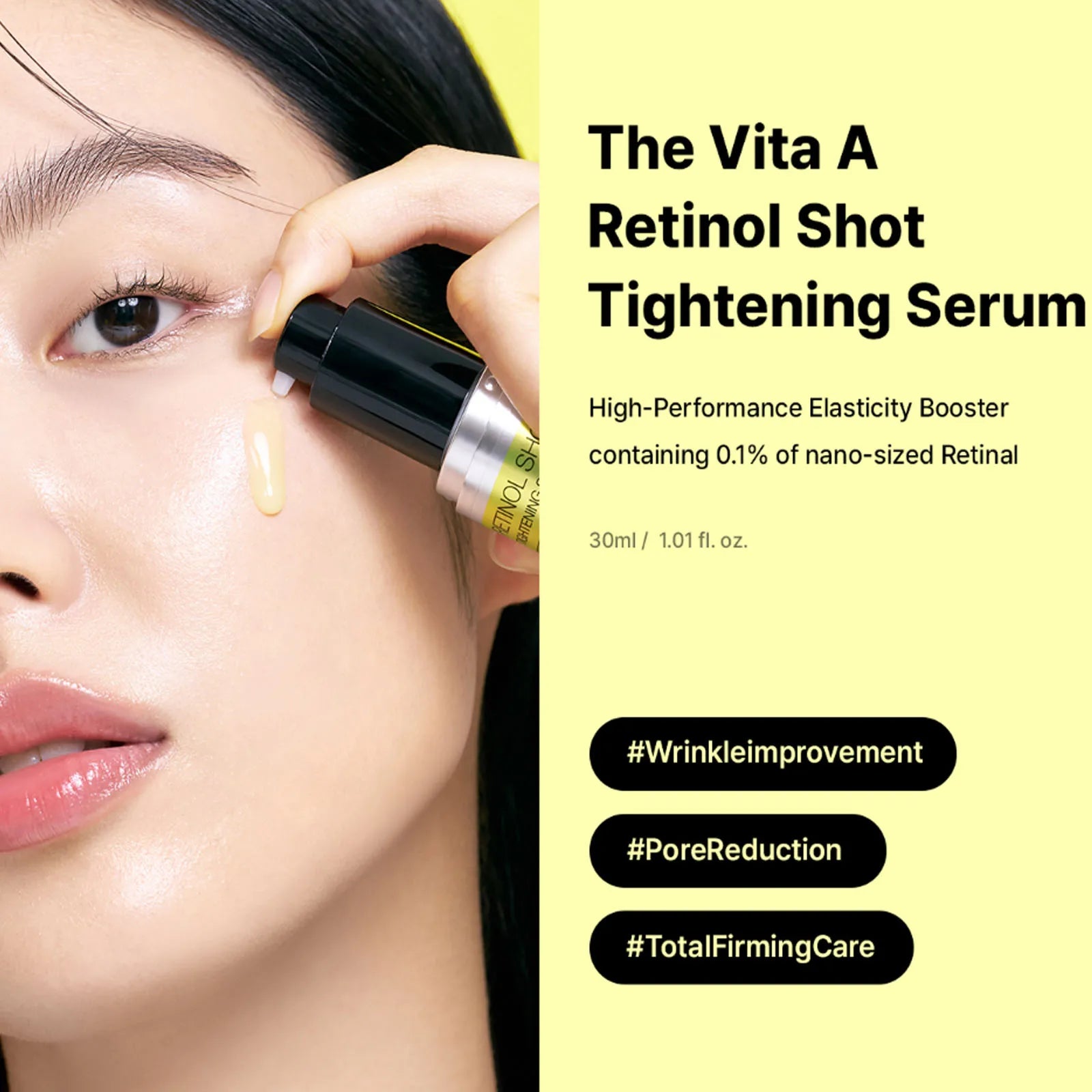 Retinol Firming Face Serum – Anti-Wrinkle, Dark Circles