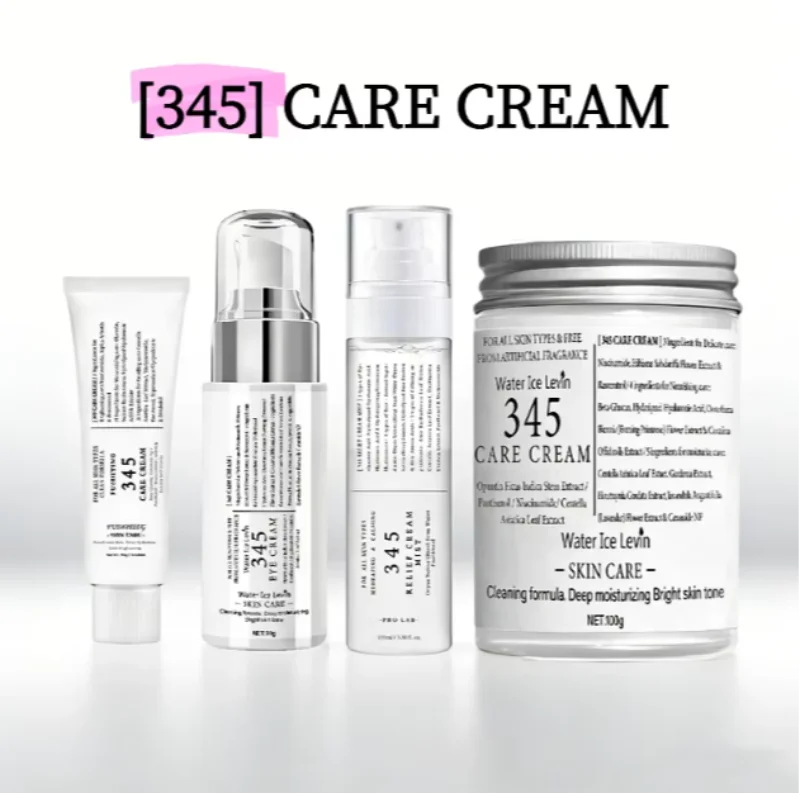 345 Anti-Aging Set – Eye Cream, Serum & Face Cream