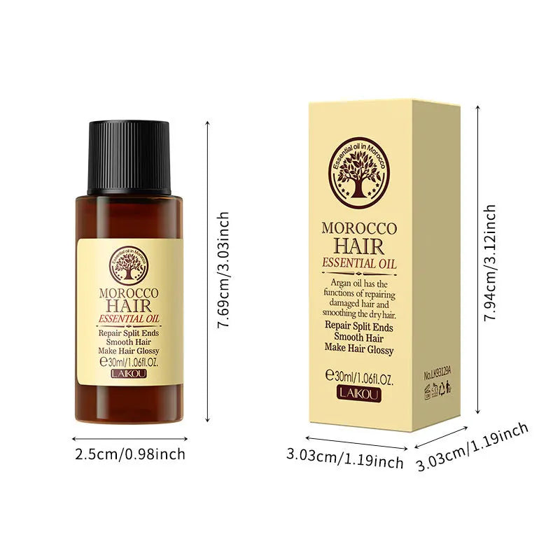 Pure Moroccan Argan Oil – Hair Care, 30/40/60ml