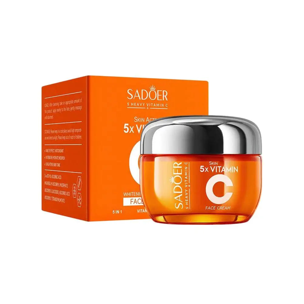 Vitamin C Brightening Serum & Cream Set – Korean Skincare