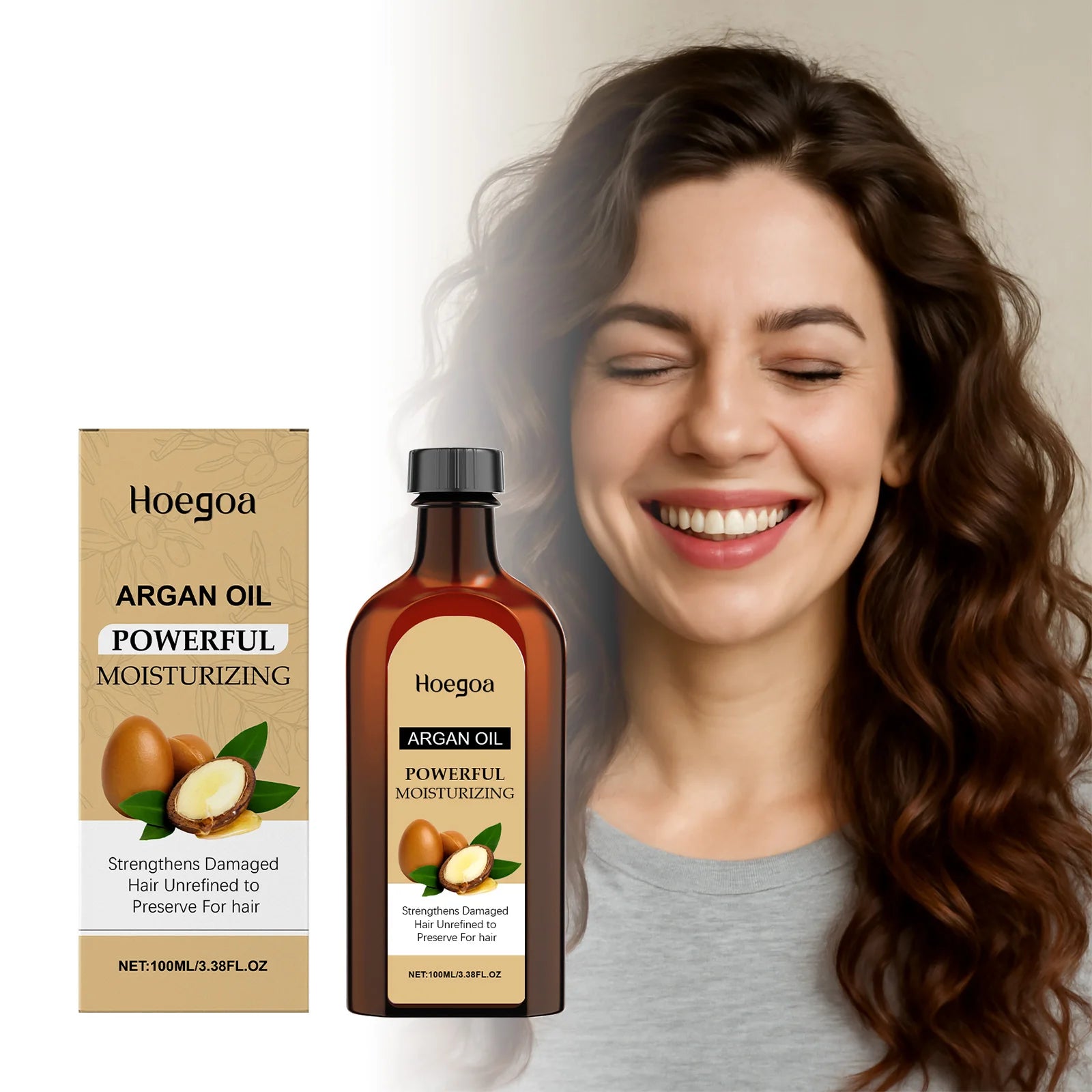 Huile d'Argan Pure du Maroc – Soin Capillaire 100ml