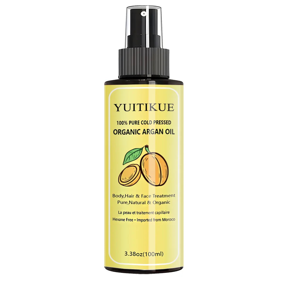 Organic Moroccan Argan Oil – Hair, Skin & Face 100ml